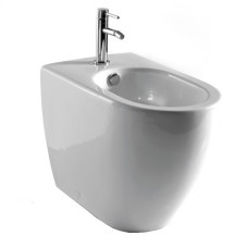 SMBID Биде напольное с одним отверстием под смеситель 34x53x27h Smile Cielo Италия