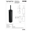 Купить Туалетная щетка с держателем Dark (102313060), Bemeta , 102313060 / 4348 , в категории Аксессуары для ванной комнаты , от бренда BEMETA  Интернет-магазин сантехники ✓ Лучшие цены на рынке ✓ Огромный выбор ✓ Гарантия ✓ Заходите!