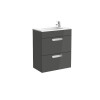 Купити Шафка з умивальником Debba 60 (A855905153) Anthracite, Roca , A855905153 / 20048 , в категории Меблі , от бренда ROCA  Інтернет-магазин сантехніки ✓ Кращі ціни на ринку ✓ Величезний вибір ✓ Гарантія ✓ Заходьте!
