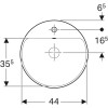 Купити Умивальник VariForm 48 500.707.01.2 Geberit , 500.707.01.2 / 33676 , в категории Умивальники , от бренда GEBERIT  Інтернет-магазин сантехніки ✓ Кращі ціни на ринку ✓ Величезний вибір ✓ Гарантія ✓ Заходьте!
