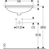 Купити Умивальник VariForm 56 500.753.01.2 Geberit , 500.753.01.2 / 33686 , в категории Умивальники , от бренда GEBERIT  Інтернет-магазин сантехніки ✓ Кращі ціни на ринку ✓ Величезний вибір ✓ Гарантія ✓ Заходьте!