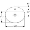 Купити Умивальник VariForm 55 500.723.01.2 Geberit , 500.723.01.2 / 33680 , в категории Умивальники , от бренда GEBERIT  Інтернет-магазин сантехніки ✓ Кращі ціни на ринку ✓ Величезний вибір ✓ Гарантія ✓ Заходьте!