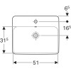Купити Умивальник VariForm 55 500.743.01.2 Geberit , 500.743.01.2 / 33683 , в категории Умивальники , от бренда GEBERIT  Інтернет-магазин сантехніки ✓ Кращі ціни на ринку ✓ Величезний вибір ✓ Гарантія ✓ Заходьте!