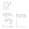 Купити Умивальник VariForm 39 (500.745.01.2) Geberit , 500.745.01.2 / 27740 , в категории Умивальники , от бренда GEBERIT  Інтернет-магазин сантехніки ✓ Кращі ціни на ринку ✓ Величезний вибір ✓ Гарантія ✓ Заходьте!