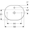 Купить Раковина VariForm 60 500.778.01.2 Geberit , 500.778.01.2 / 33696 , в категории Умывальники , от бренда GEBERIT  Интернет-магазин сантехники ✓ Лучшие цены на рынке ✓ Огромный выбор ✓ Гарантия ✓ Заходите!