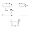 Купити Умивальник VariForm 55 (500.779.01.2) Geberit , 500.779.01.2 / 27756 , в категории Умивальники , от бренда GEBERIT  Інтернет-магазин сантехніки ✓ Кращі ціни на ринку ✓ Величезний вибір ✓ Гарантія ✓ Заходьте!