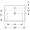 Купити Умивальник VariForm 60 500.781.01.2 Geberit , 500.781.01.2 / 33697 , в категории Умивальники , от бренда GEBERIT  Інтернет-магазин сантехніки ✓ Кращі ціни на ринку ✓ Величезний вибір ✓ Гарантія ✓ Заходьте!