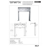 Купить 347625051 HELP: монтажная рама кресла для душа, нерж Bemeta Чехия , 347625051 / 4435 , в категории Аксессуары для ванной комнаты , от бренда BEMETA  Интернет-магазин сантехники ✓ Лучшие цены на рынке ✓ Огромный выбор ✓ Гарантия ✓ Заходите!