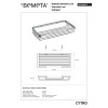 Купить 104308072 CYTRO Мильниця прямокутна хром/мат, Bemeta , 104308072 / 19579 , в категории Аксессуары для ванной комнаты , от бренда BEMETA  Интернет-магазин сантехники ✓ Лучшие цены на рынке ✓ Огромный выбор ✓ Гарантия ✓ Заходите!