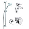 Купить Набор смесителей 3 в 1 Pure&Easy (376850565), Kludi , 376850565 / 20960 , в категории Смесители , от бренда Kludi  Интернет-магазин сантехники ✓ Лучшие цены на рынке ✓ Огромный выбор ✓ Гарантия ✓ Заходите!