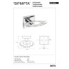 Купить 132110032 Бета Держатель зубных щеток Bemeta Чехия , 132110032 / 4493 , в категории Аксессуары для ванной комнаты , от бренда BEMETA  Интернет-магазин сантехники ✓ Лучшие цены на рынке ✓ Огромный выбор ✓ Гарантия ✓ Заходите!