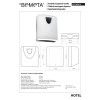 Купити 121103014 HOTEL Диспенсер для паперових рушників , Bemeta , 121103014 / 4497 , в категории Аксесуари для ванної кімнати , от бренда BEMETA  Інтернет-магазин сантехніки ✓ Кращі ціни на ринку ✓ Величезний вибір ✓ Гарантія ✓ Заходьте!