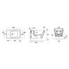 Купить BB19/F87(F85)  (WHITE) Биде BB 19 подвесное, белое + Комплект креплений F87(F85) до BB18/BB19 SIMAS ИТАЛИЯ , BB19/F87(F85)  (WHITE) / 19506 , в категории Писсуар , от бренда SIMAS  Интернет-магазин сантехники ✓ Лучшие цены на рынке ✓ Огромный выбор