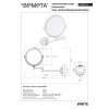 Купити Дзеркало косметичне White (112201514), Bemeta , 112201514 / 19623 , в категории Аксесуари для ванної кімнати , от бренда BEMETA  Інтернет-магазин сантехніки ✓ Кращі ціни на ринку ✓ Величезний вибір ✓ Гарантія ✓ Заходьте!
