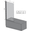 Купити Шторка для ванни одноелементна CVS1-80 L Transparent, (7QL40100Z1) RAVAK , 7QL40100Z1 / 13950 , в категории Ванни , от бренда RAVAK  Інтернет-магазин сантехніки ✓ Кращі ціни на ринку ✓ Величезний вибір ✓ Гарантія ✓ Заходьте!