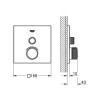 Купить Смеситель Grohtherm SmartControl (29123000), Grohe , 29123000 / 8319 , в категории Смесители , от бренда GROHE  Интернет-магазин сантехники ✓ Лучшие цены на рынке ✓ Огромный выбор ✓ Гарантия ✓ Заходите!