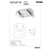 Купити Планка з гачками Omega (104405202), Bemeta , 104405202 / 25654 , в категории Аксесуари для ванної кімнати , от бренда BEMETA  Інтернет-магазин сантехніки ✓ Кращі ціни на ринку ✓ Величезний вибір ✓ Гарантія ✓ Заходьте!