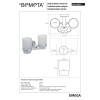 Купити 104110042 Omega тримач зубн.щіток з 2-ма стаканами  Bemeta Чехія , 104110042 / 4749 , в категории Аксесуари для ванної кімнати , от бренда BEMETA  Інтернет-магазин сантехніки ✓ Кращі ціни на ринку ✓ Величезний вибір ✓ Гарантія ✓ Заходьте!