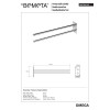 Купити Тримач для рушників Omega (104704142), Bemeta , 104704142 / 4754 , в категории Аксесуари для ванної кімнати , от бренда BEMETA  Інтернет-магазин сантехніки ✓ Кращі ціни на ринку ✓ Величезний вибір ✓ Гарантія ✓ Заходьте!