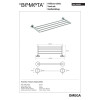 Купити Поличка для рушників Omega (104105082), Bemeta , 104105082 / 4756 , в категории Аксесуари для ванної кімнати , от бренда BEMETA  Інтернет-магазин сантехніки ✓ Кращі ціни на ринку ✓ Величезний вибір ✓ Гарантія ✓ Заходьте!