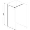 Купити Душова стінка нерухома одноелементна Walk In Wall-120 v.200 Transparent, RAVAK , GW9WG0300Z1 / 35074 , в категории Душові піддони , от бренда RAVAK  Інтернет-магазин сантехніки ✓ Кращі ціни на ринку ✓ Величезний вибір ✓ Гарантія ✓ Заходьте!