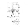 Купити Змішувач для кухні Zedra SmartControl (31593DC2), Grohe , 31593DC2 / 21391 , в категории Змішувачі , от бренда GROHE  Інтернет-магазин сантехніки ✓ Кращі ціни на ринку ✓ Величезний вибір ✓ Гарантія ✓ Заходьте!