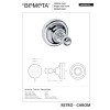 Купити Гачок 144306132 RETRO 1:   хром  Bemeta Чехія , 144306132 / 4769 , в категории Аксесуари для ванної кімнати , от бренда BEMETA  Інтернет-магазин сантехніки ✓ Кращі ціни на ринку ✓ Величезний вибір ✓ Гарантія ✓ Заходьте!