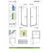 Купити Душові двері Arta DWJ I 90 L RADAWAY , 386072-03-01L / 30713 , в категории Душові піддони , от бренда Radaway  Інтернет-магазин сантехніки ✓ Кращі ціни на ринку ✓ Величезний вибір ✓ Гарантія ✓ Заходьте!