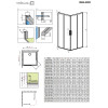 Купить Душевая кабина (половина) Idea Black KDD 80 правая, RADAWAY , 387061-54-01R / 15912 , в категории Душевые поддоны , от бренда Radaway  Интернет-магазин сантехники ✓ Лучшие цены на рынке ✓ Огромный выбор ✓ Гарантия ✓ Заходите!