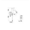 Купить LV00118/2CR Смеситель для раковины с донным клапаном хром Nobili ИТАЛИЯ , LV00118/2CR / 19366 , в категории Смесители , от бренда NOBILI  Интернет-магазин сантехники ✓ Лучшие цены на рынке ✓ Огромный выбор ✓ Гарантия ✓ Заходите!