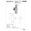 Купити 104109015 NEO: Дозатор рідкого мила підвісний,нерж Bemeta Чехія , 104109015 / 4827 , в категории Аксесуари для ванної кімнати , от бренда BEMETA  Інтернет-магазин сантехніки ✓ Кращі ціни на ринку ✓ Величезний вибір ✓ Гарантія ✓ Заходьте!
