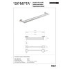 Купить Держатель для полотенец Neo (104204055), Bemeta , 104204055 / 4831 , в категории Аксессуары для ванной комнаты , от бренда BEMETA  Интернет-магазин сантехники ✓ Лучшие цены на рынке ✓ Огромный выбор ✓ Гарантия ✓ Заходите!