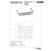 Купити 146208132 Поличка для мила Bemeta Чехія , 146208132 / 19577 , в категории Аксесуари для ванної кімнати , от бренда BEMETA  Інтернет-магазин сантехніки ✓ Кращі ціни на ринку ✓ Величезний вибір ✓ Гарантія ✓ Заходьте!