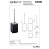 Купити 145613310 Gamma: Щітка WC підлогова, чорний Bemeta Чехія , 145613310 / 19720 , в категории Аксесуари для ванної кімнати , от бренда BEMETA  Інтернет-магазин сантехніки ✓ Кращі ціни на ринку ✓ Величезний вибір ✓ Гарантія ✓ Заходьте!
