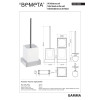 Купить Туалетная щетка с держателем Gamma (145513092), Bemeta , 145513092 / 19719 , в категории Аксессуары для ванной комнаты , от бренда BEMETA  Интернет-магазин сантехники ✓ Лучшие цены на рынке ✓ Огромный выбор ✓ Гарантия ✓ Заходите!