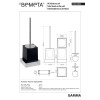 Купити 145413092 Gamma Щітка WC підвісна чорний Bemeta Чехія , 145413092 / 19717 , в категории Аксесуари для ванної кімнати , от бренда BEMETA  Інтернет-магазин сантехніки ✓ Кращі ціни на ринку ✓ Величезний вибір ✓ Гарантія ✓ Заходьте!