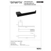Купити 135012020 Nero: Тримач туалетного паперу Bemeta Чехія , 135012020 / 21997 , в категории Аксесуари для ванної кімнати , от бренда BEMETA  Інтернет-магазин сантехніки ✓ Кращі ціни на ринку ✓ Величезний вибір ✓ Гарантія ✓ Заходьте!