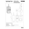 Купити 101113091 Niva: Щітка підвісна, нержавіюча Bemeta Чехія , 101113091 / 19595 , в категории Аксесуари для ванної кімнати , от бренда BEMETA  Інтернет-магазин сантехніки ✓ Кращі ціни на ринку ✓ Величезний вибір ✓ Гарантія ✓ Заходьте!