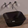 Купить Раковина WA 03 Wave (WA03NM) черный матовый, SIMAS , WA03NM / 20290 , в категории Умывальники , от бренда SIMAS  Интернет-магазин сантехники ✓ Лучшие цены на рынке ✓ Огромный выбор ✓ Гарантия ✓ Заходите!