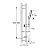 Купити RAINSHOWER Smartactive 150 душовий набір, 3 режими струменя GROHE 26591000 , 26591000 / 79677 , в категории Душові набори , от бренда GROHE  Інтернет-магазин сантехніки ✓ Кращі ціни на ринку ✓ Величезний вибір ✓ Гарантія ✓ Заходьте!