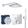 Купити Душова система Grohtherm SmartControl (26415SC1), Grohe , 26415SC1 / 21566 , в категории Душові набори , от бренда GROHE  Інтернет-магазин сантехніки ✓ Кращі ціни на ринку ✓ Величезний вибір ✓ Гарантія ✓ Заходьте!