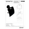 Купити Тримач для туалетного паперу Graphit (156112012), Bemeta , 156112012 / 22746 , в категории Аксесуари для ванної кімнати , от бренда BEMETA  Інтернет-магазин сантехніки ✓ Кращі ціни на ринку ✓ Величезний вибір ✓ Гарантія ✓ Заходьте!