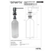 Купити Дозатор для рідкого мила Hotel (152109143), Bemeta , 152109143 / 25643 , в категории Аксесуари для ванної кімнати , от бренда BEMETA  Інтернет-магазин сантехніки ✓ Кращі ціни на ринку ✓ Величезний вибір ✓ Гарантія ✓ Заходьте!