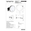 Купити Дзеркало косметичне з підсвіткою LED (116101770), Bemeta , 116101770 / 25676 , в категории Аксесуари для ванної кімнати , от бренда BEMETA  Інтернет-магазин сантехніки ✓ Кращі ціни на ринку ✓ Величезний вибір ✓ Гарантія ✓ Заходьте!