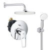 Купить Система душа BauLoop (UA2908100L) Grohe , UA2908100L / 34051 , в категории Душевые наборы , от бренда GROHE  Интернет-магазин сантехники ✓ Лучшие цены на рынке ✓ Огромный выбор ✓ Гарантия ✓ Заходите!
