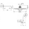 Купить Система душа BauLoop (UA2908100L) Grohe , UA2908100L / 34051 , в категории Душевые наборы , от бренда GROHE  Интернет-магазин сантехники ✓ Лучшие цены на рынке ✓ Огромный выбор ✓ Гарантия ✓ Заходите!