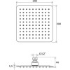 Купити Верхній душ 982.01 Chrome X07P334 RAVAK , X07P334 / 35085 , в категории Душові набори , от бренда RAVAK  Інтернет-магазин сантехніки ✓ Кращі ціни на ринку ✓ Величезний вибір ✓ Гарантія ✓ Заходьте!