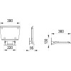 Купить Сиденье для душа OVO B II CLEAR-BLACK RAVAK , B8F0000059 / 35173 , в категории Душевые поддоны , от бренда RAVAK  Интернет-магазин сантехники ✓ Лучшие цены на рынке ✓ Огромный выбор ✓ Гарантия ✓ Заходите!
