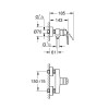 Купити Змішувач для душа GROHE EUROSMART NEW 33555003, хром GROHE 33555003 , 33555003 / 85675 , в категории Змішувачі для душу , от бренда GROHE  Інтернет-магазин сантехніки ✓ Кращі ціни на ринку ✓ Величезний вибір ✓ Гарантія ✓ Заходьте!