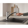 Купити Змішувач для кухні GROHE EUROSMART NEW 33281003, хром GROHE 33281003 , 33281003 / 85659 , в категории Змішувачі для кухні , от бренда GROHE  Інтернет-магазин сантехніки ✓ Кращі ціни на ринку ✓ Величезний вибір ✓ Гарантія ✓ Заходьте!